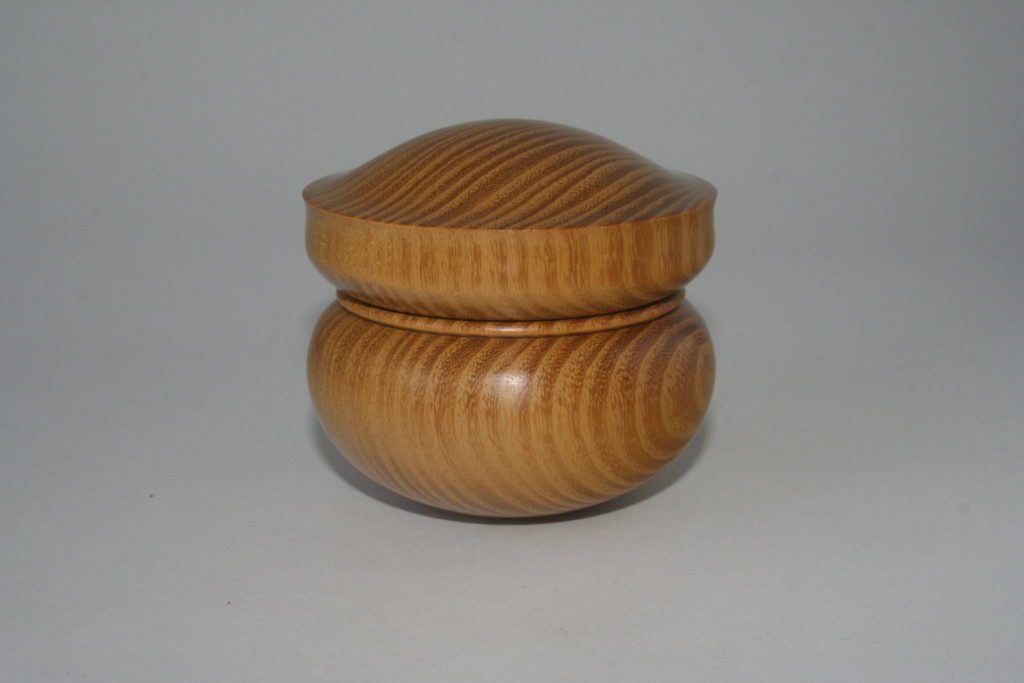 Lidded Box in Osage Orange Wood