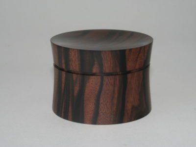 Lidded Box in Asian Ebony