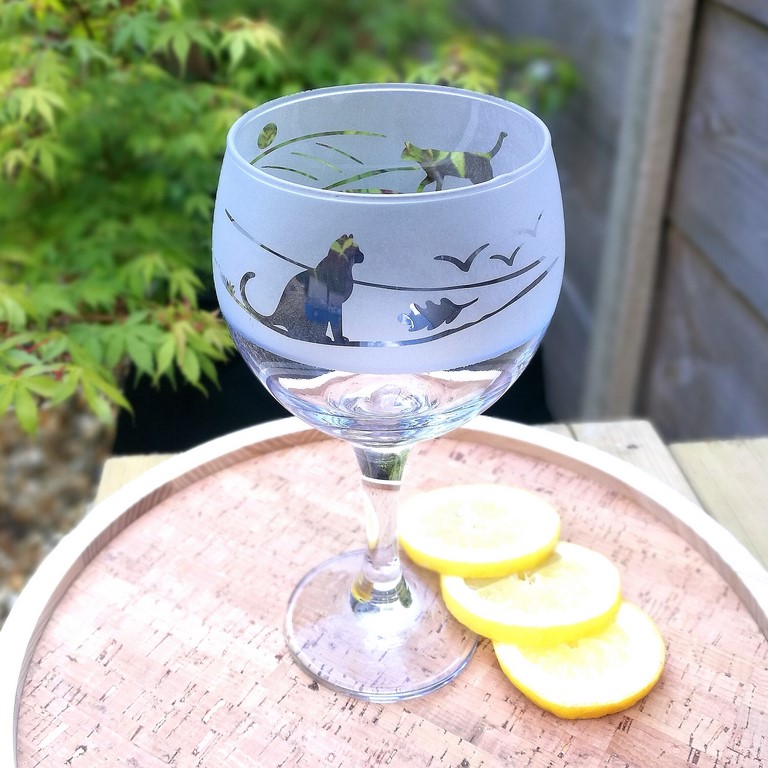 Gin Glass – Cat