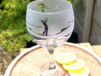 Gin Glass - Golf Male