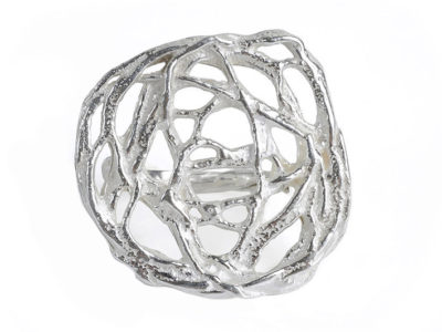 Coast silver ring