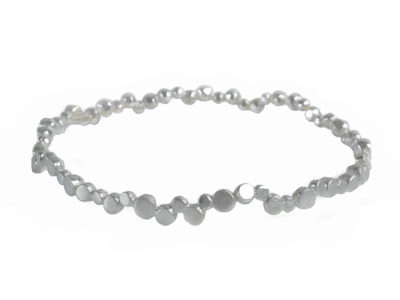 Popplestone silver bangle