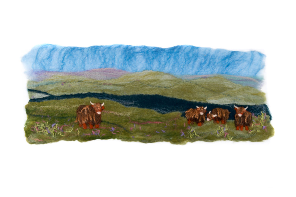 Scottish Picture Felt Making Kit