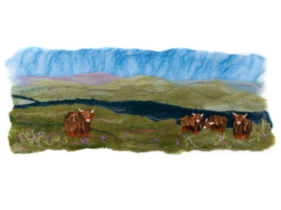 Scottish Picture Felt Making Kit