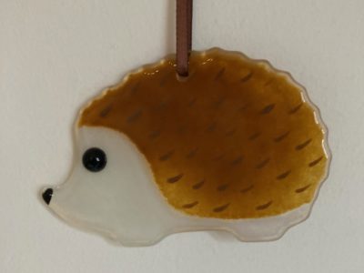 Glass hedgehog