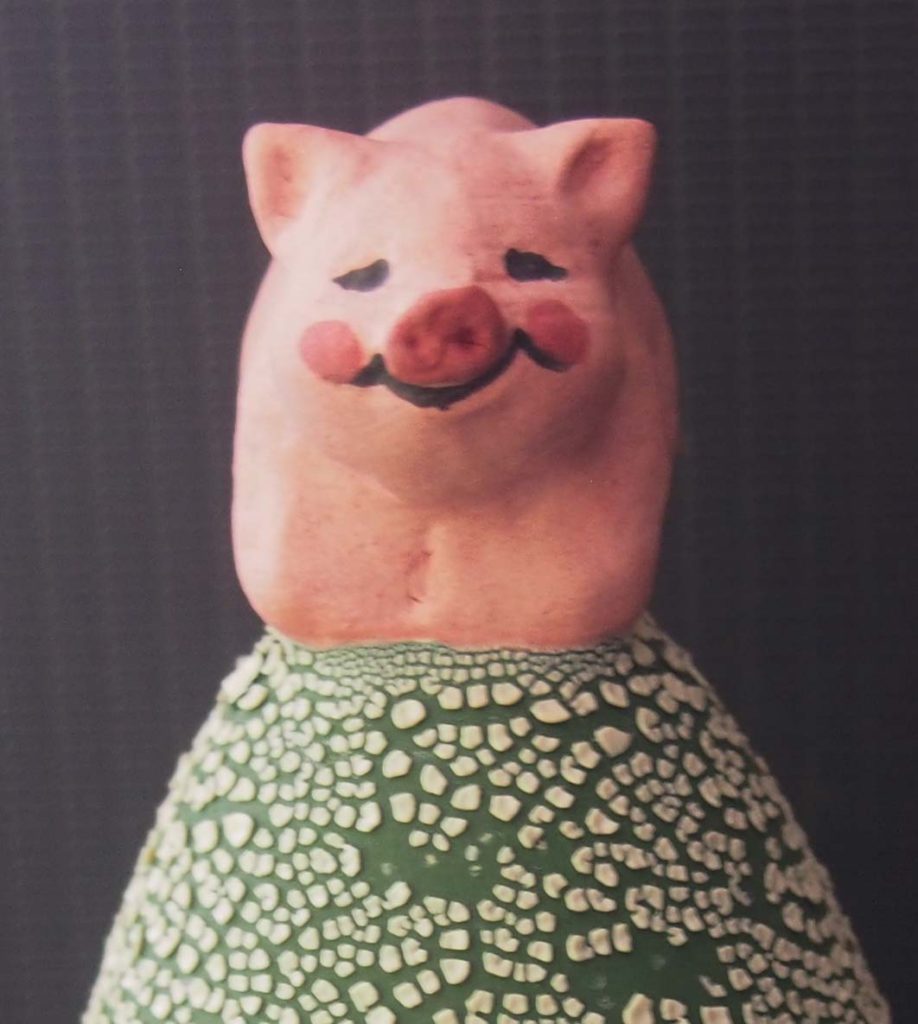 Trinket/Keepsake box – Small – Pig on top