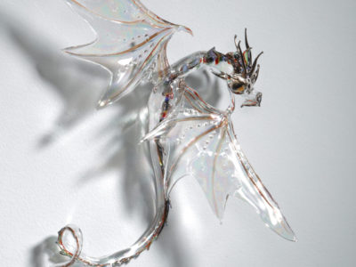 Small Wall Dragon-crystal rainbow