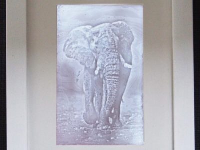 Elephant lithophane