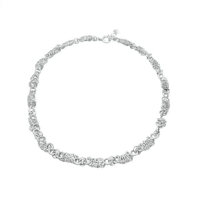 Sincerity Floating Rings Statement Necklace