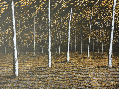 Golden Birches