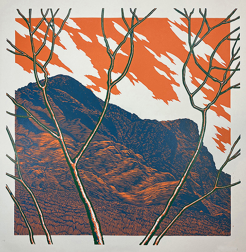 Three Sisters, Glencoe – Sunset