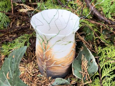 Mini Sapling Tree Vessel By Sonya Wilkins Ceramics
