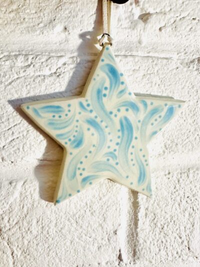 Ice blue stardust