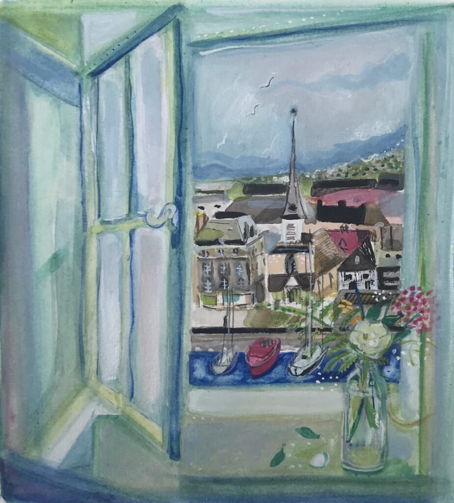A Window view of Honfleur
