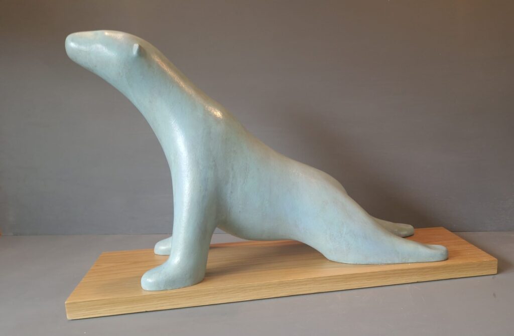 Upward Bear Blue – Polar Yoga Series