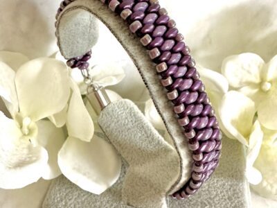 Slim SuperDuo Bracelet - Purple/Lilac