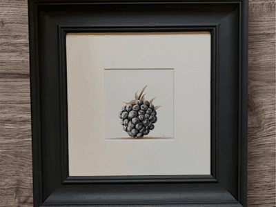 Blackberry Original Drawing