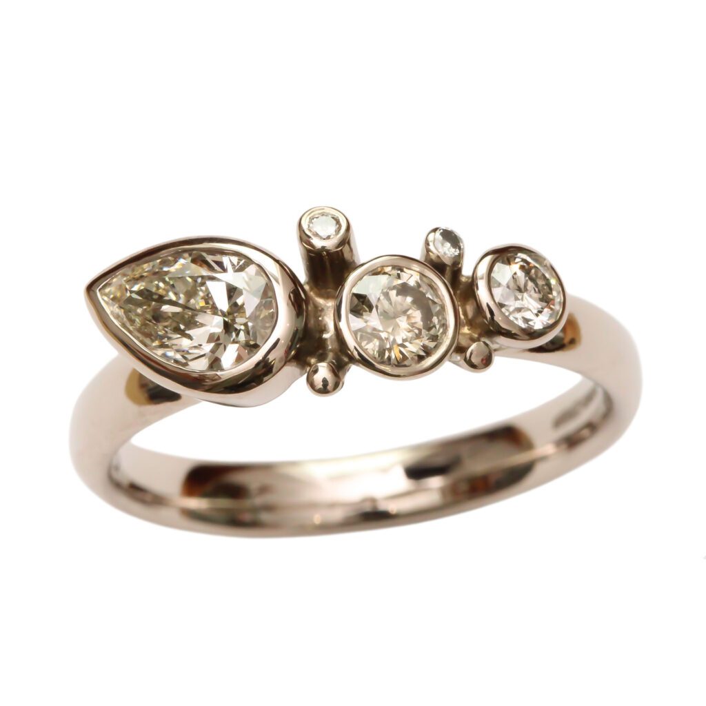Natural Pear Diamond Showstopper