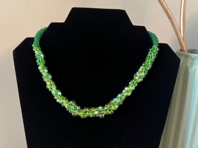 Gaynor Necklace - Lime Green
