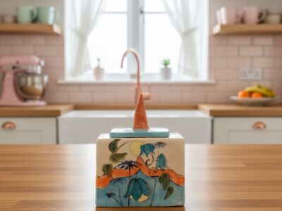 'Summerlove' Keepsake Box - handmade ceramic