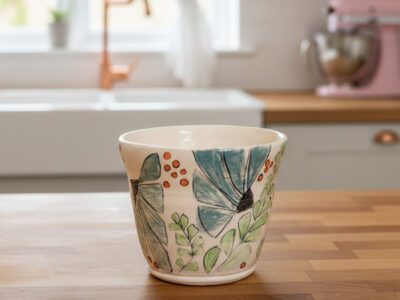 'Petrichor' bowl vase - handmade ceramic