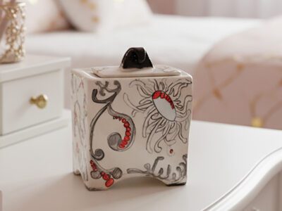 'LoveBug' keepsake pot - handmade ceramic