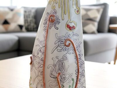 'LoveFlow' vase - handmade ceramic
