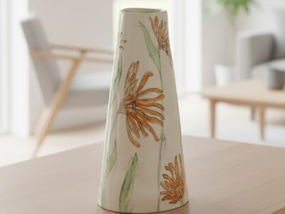 'Gardenparty' vase - handmade ceramic