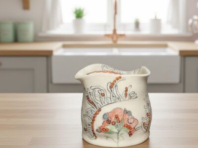 'Flowerqueen' bowl vase - handmade ceramic