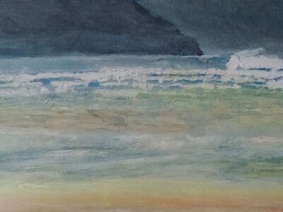 First Day of Autumn, Perranporth, Cornwall