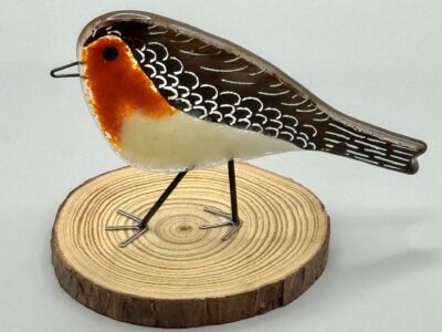 Bird (base & wire talons/beak) - Robin M