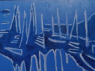 Boats in Portknockie Harbour